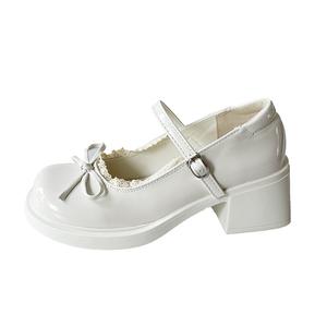 Туфли Мэри Джейн на массивном каблуке для женщин Boldi Kuki, Beige