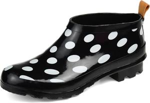 Женские водонепроницаемые сапоги Journee Collection Rainer, Black Dot