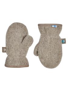 Finkid Функциональные варежки из шерсти "Нупуджусси" бежевого цвета