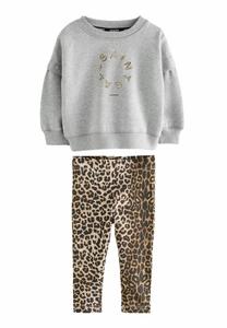 Толстовка smALLSAINTS SET, Grey Leopard/Grey