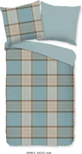 Пододеяльник Good Morning 155x220 + 1* 80x80 см - клетчатый принт Muller Textil