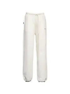 Брюки с логотипом и завязкой Department 5, бежевый