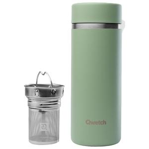 Кружка théière isotherme 400 мл матово-зеленая тиллеул Qwetch