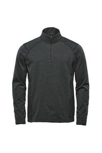 Флисовый топ Treeline с молнией в четверть Stormtech, черный