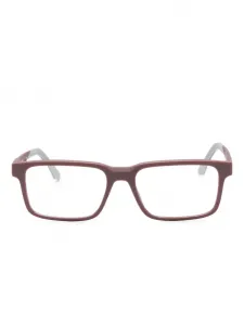 Очки в прямоугольной оправе Lacoste, розовый