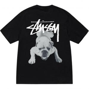 Футболка Stock Dog Stussy, черный