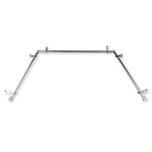 Карниз для штор для эркера Rod Desyne, цвет Satin Nickel