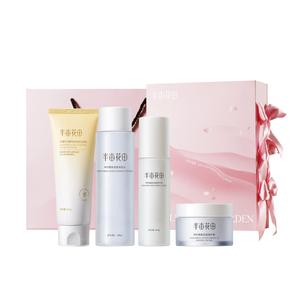 Набор для ухода с церамидами увлажняющий восстанавливающий тоник 188мл + эмульсия 120г LITTLE DREAM GARDEN