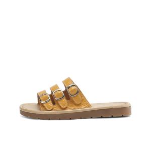 Женские сандалии Slide BOERDIQI, желтый
