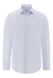 Рубашка на пуговицах классического кроя Boggi Milano B Tech, синий/пастельно-голубой