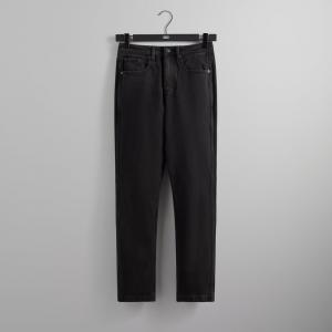 Брюки Kith Centre Straight Jean, черный