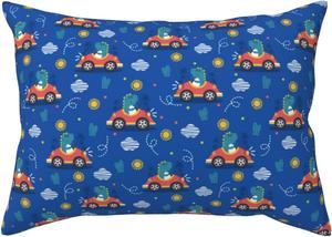 Pevtufa Наволочка с принтом динозавров за рулем Dinosaur Driving