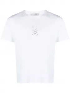 Футболка с логотипом Ludovic De Saint Sernin, белый