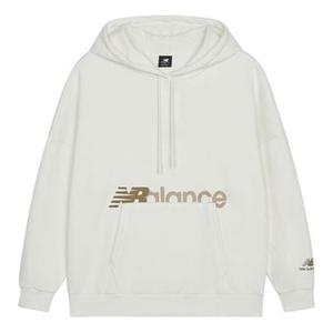 Толстовка с капюшоном с принтом логотипа New Balance, белый