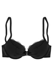 Бюстгальтер пуш-ап LASCANA, черный