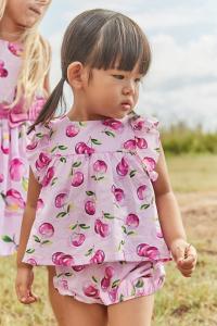 Хлопковый комплект для малышей Mayoral, розовый