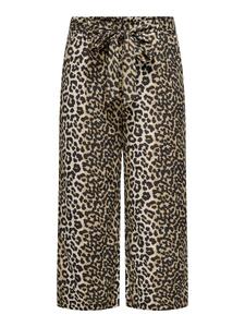 Широкие брюки со складками спереди ONLY ONLNova, цвет Brown/Cappuccino