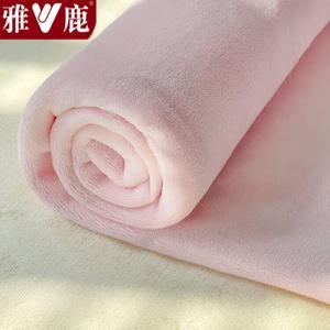 Yalu Простыня 230х250 см из мягкого молочного велюра