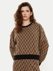 Толстовка обычного кроя 10018915 30044785 Joop!, коричневый