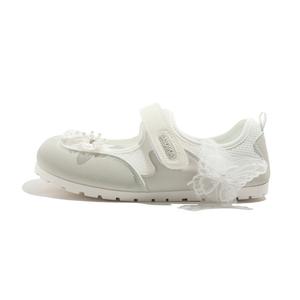 BEIER Плоские туфли Мэри Джейн для женщин бело-серые, цвет White Gray A