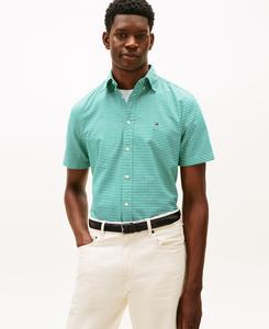 Мужская рубашка в клетку Оксфорд в стиле наследие Tommy Hilfiger, Deep Ocean / Check