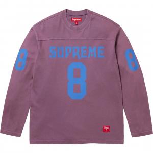 Футболка с длинными рукавами Supreme, фиолетовый