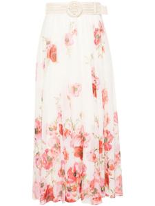 ZIMMERMANN юбка макси Lightburst, нейтральный цвет