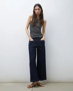 Женская майка с халтером без рукавов Tintoretto, черный