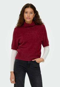 Футболка ONLY ONLPIUMO, Cabernet/Dark Red