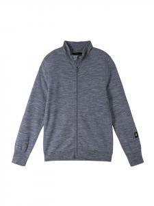 Шерстяной кардиган Mahin меланжевого серого цвета Reima