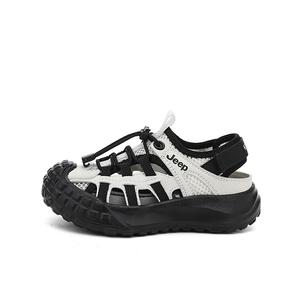 Детские сандалии Anti Kick Kids' Jeep, зеленый/слоновая кость/белый