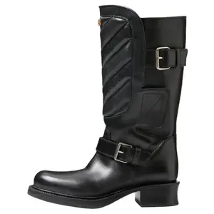 RAYONS высокие сапоги до колена 4см женские черные Valentino, Original Shoe Box Included