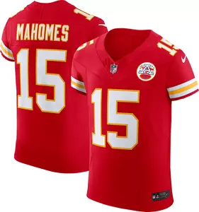 Мужская красная майка Nike Kansas City Chiefs Патрика Махоумса № 15 Elite