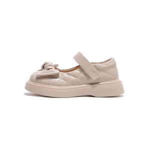 Детские кожаные туфли Детские низкие Montague, бежевый