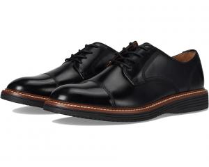 Оксфорды Johnston & Murphy Upton Cap Toe, цвет Black Full Grain