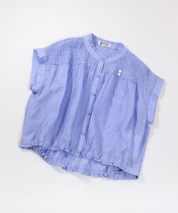 Блузка Switch с присборенной отделкой Studio Picone, цвет Light Blue(069)