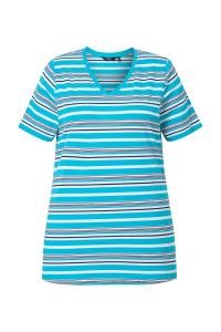 Рубашка Ulla Popken, голубой/небесно-голубой