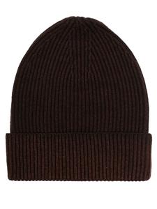 Altea шапка бини в рубчик, коричневый