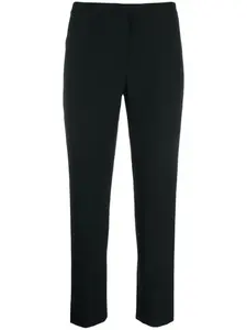 Укороченные брюки прямого кроя Alexander McQueen, черный