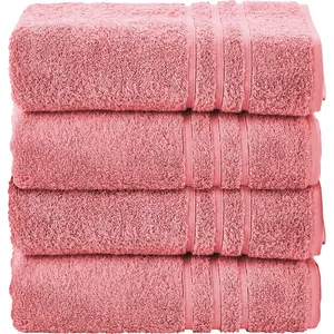 Набор полотенец Daily Uni однотонные цвета, впитывающий махровый хлопок Done., Blossom