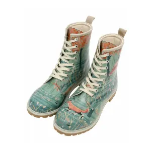 Сапоги на шнуровке DOGO "Женские ботинки Like the fox Vegan Женские ботинки / женские", Vegan, зеленый