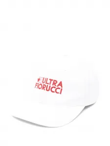 Бейсболка с вышивкой Fiorucci, белый
