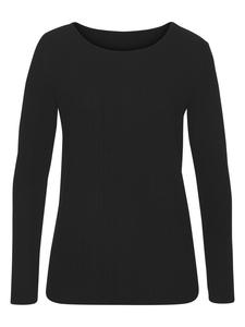 Рубашка с длинными рукавами черного цвета Vivance