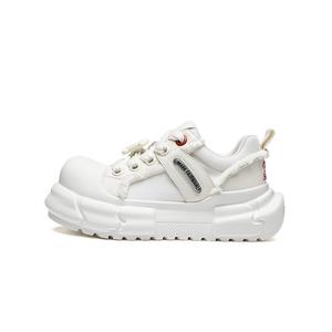 FAIRWHALE Женские скейтерские кеды лоу-топ белые, цвет White