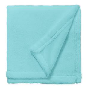 Одеяло Тедди - 130x170см - - Мягкое одеяло для дивана - Пушистое одеяло - Зеленый/Синий One-Home, бирюзовый