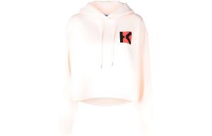 Kenzo Женская толстовка розового цвета с капюшоном, размер S, стандартный размер