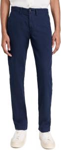 POLO RALPH LAUREN Мужские брюки Flat Front Straight Bedford, Newport Navy