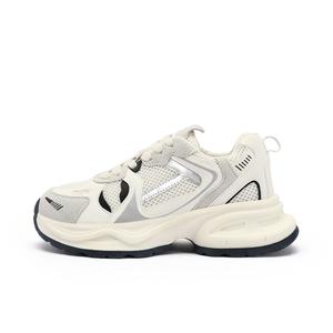 Высокие массивные кроссовки женские UBZ, космическое серебро