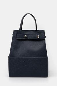 CARACCIOLO кожаный рюкзак Silvian Heach, темно-синий