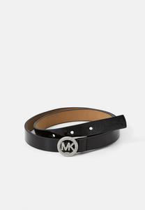 Ремень MICHAEL Michael Kors PAVE LOGO BELT, Black/Silver-Coloured/Black